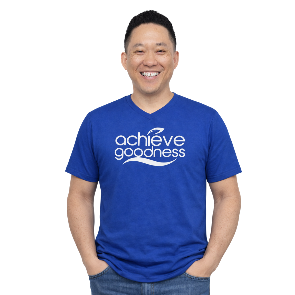Achieve Goodness V-Neck T-Shirt