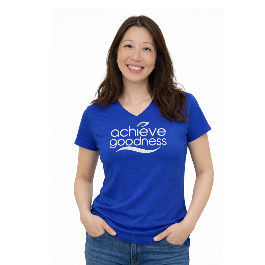 Achieve Goodness V-Neck T-Shirt