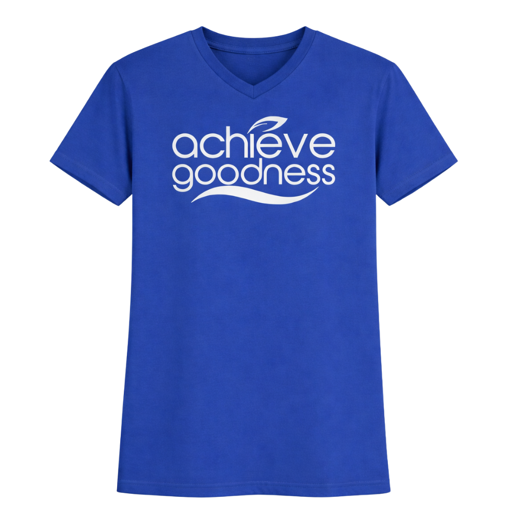 Achieve Goodness V-Neck T-Shirt